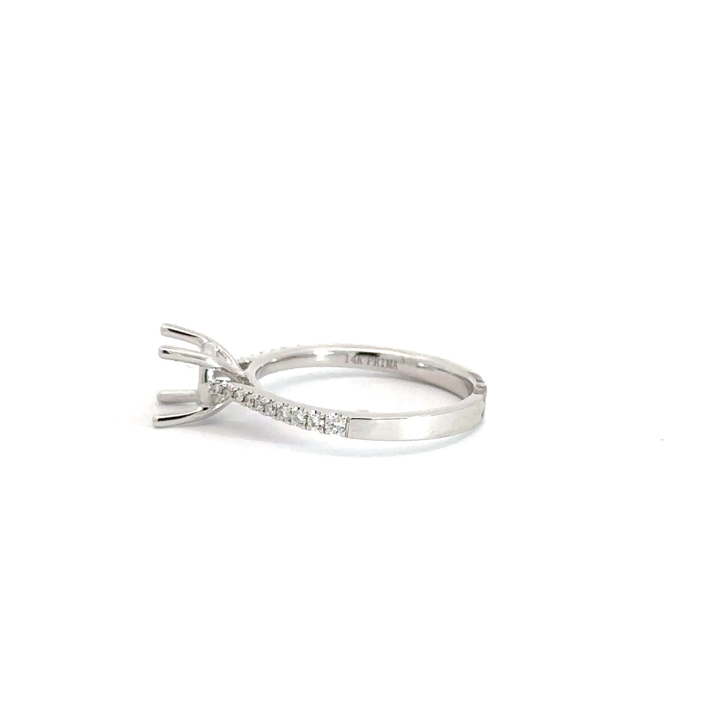 14k Semi Set .14cttw Diamond Ring