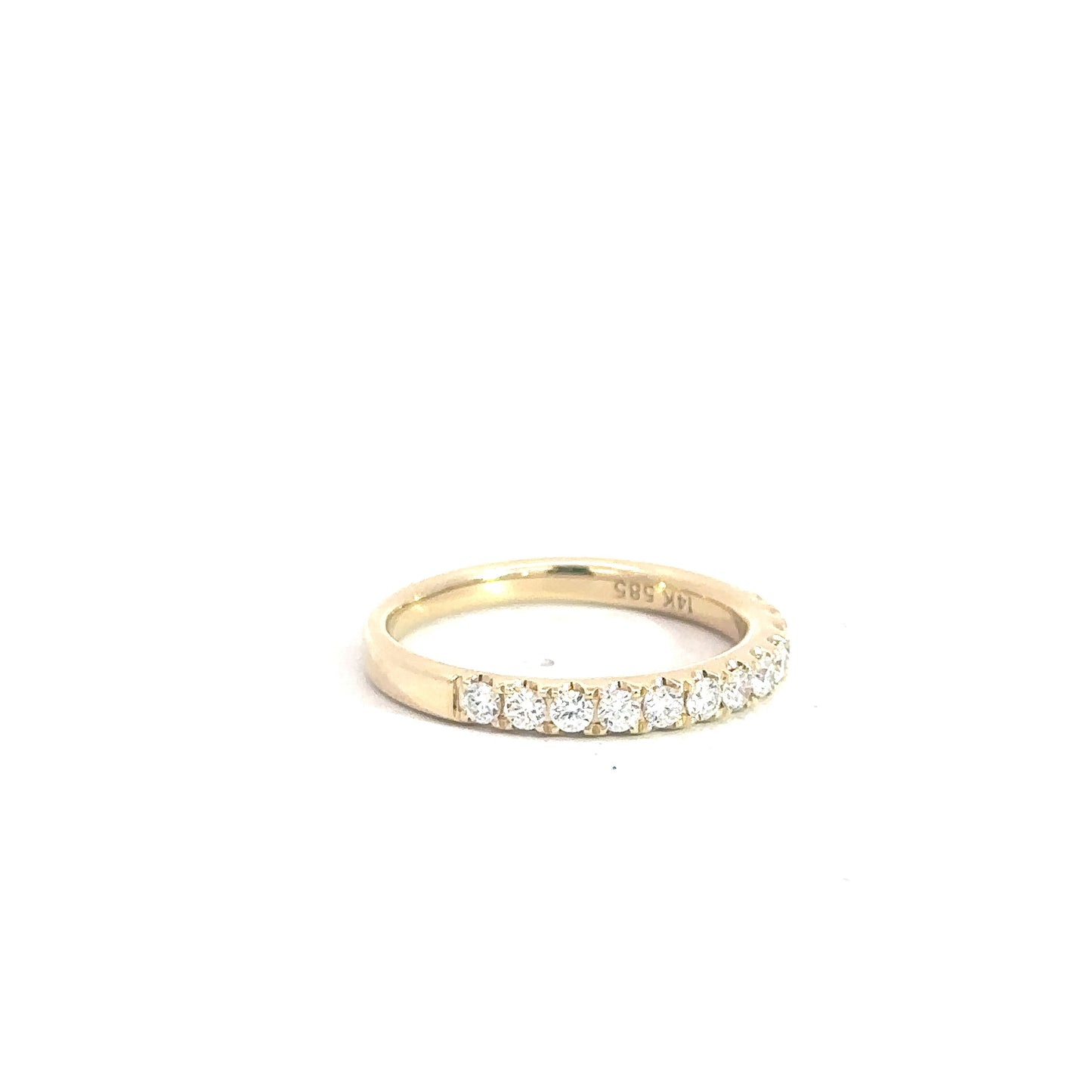 Lady's 14k Yellow Gold Diamond Band .43cttw