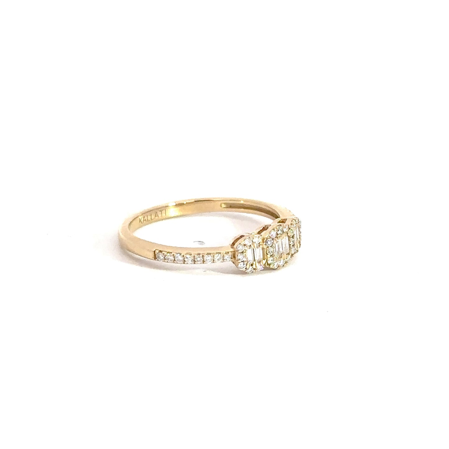 14k Yellow Gold Diamond Ring .25cttw