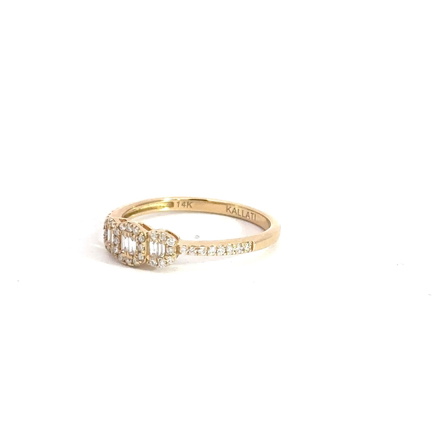 14k Yellow Gold Diamond Ring .25cttw