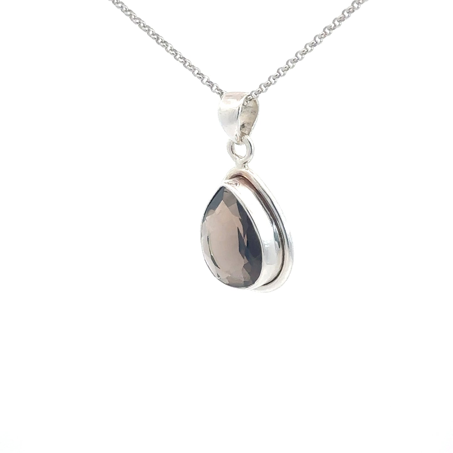 Sterling Silver Smoky Quartz