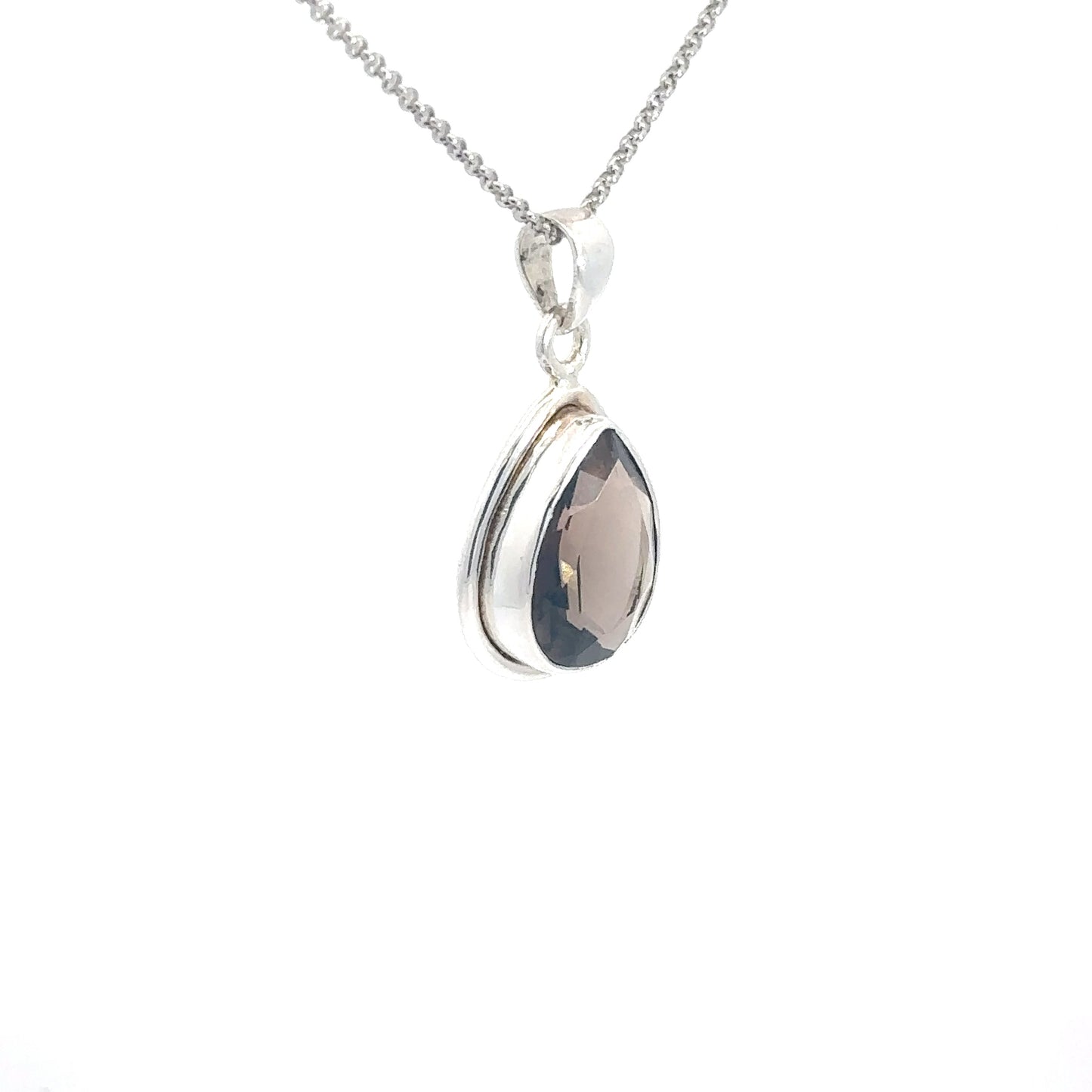 Sterling Silver Smoky Quartz