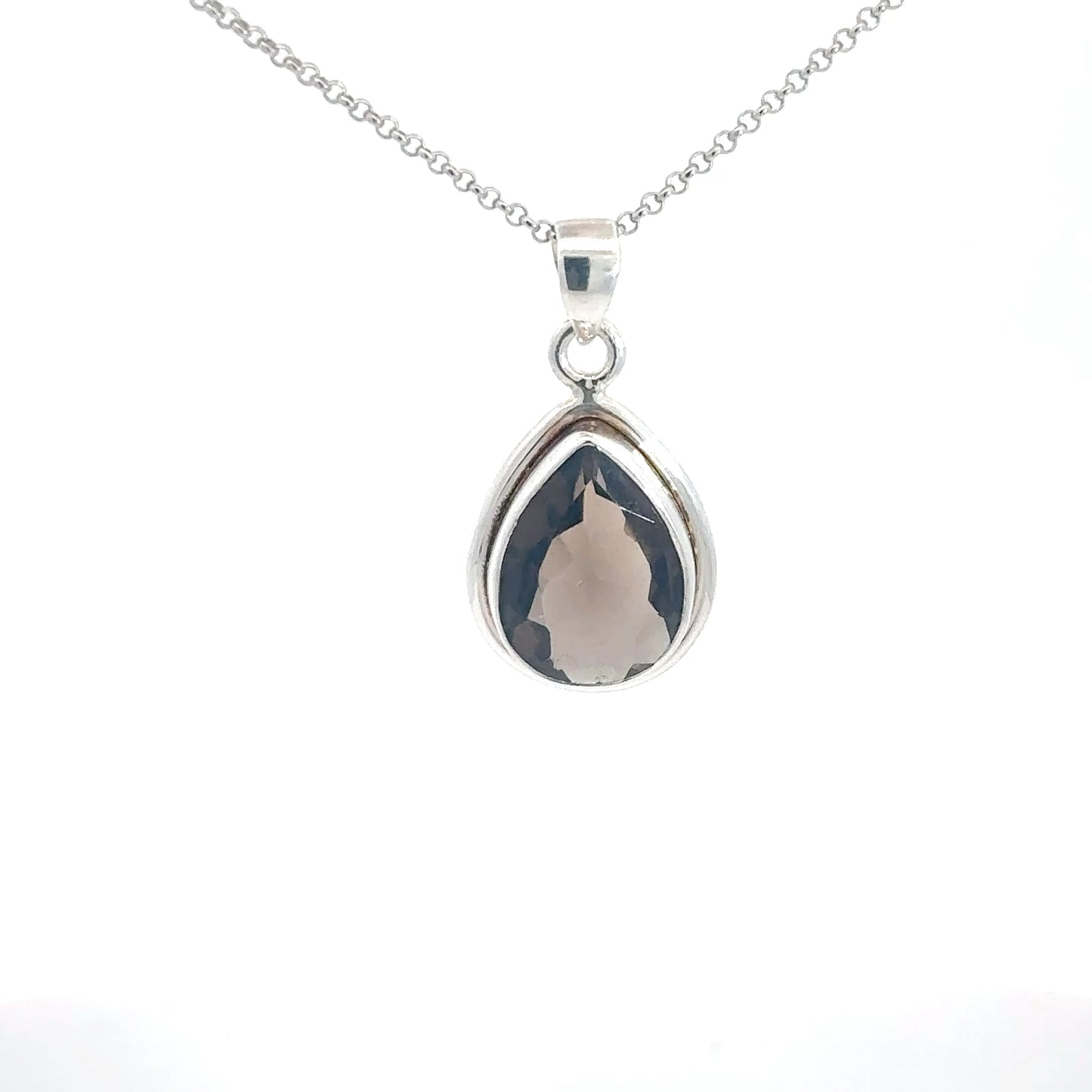 Sterling Silver Smoky Quartz
