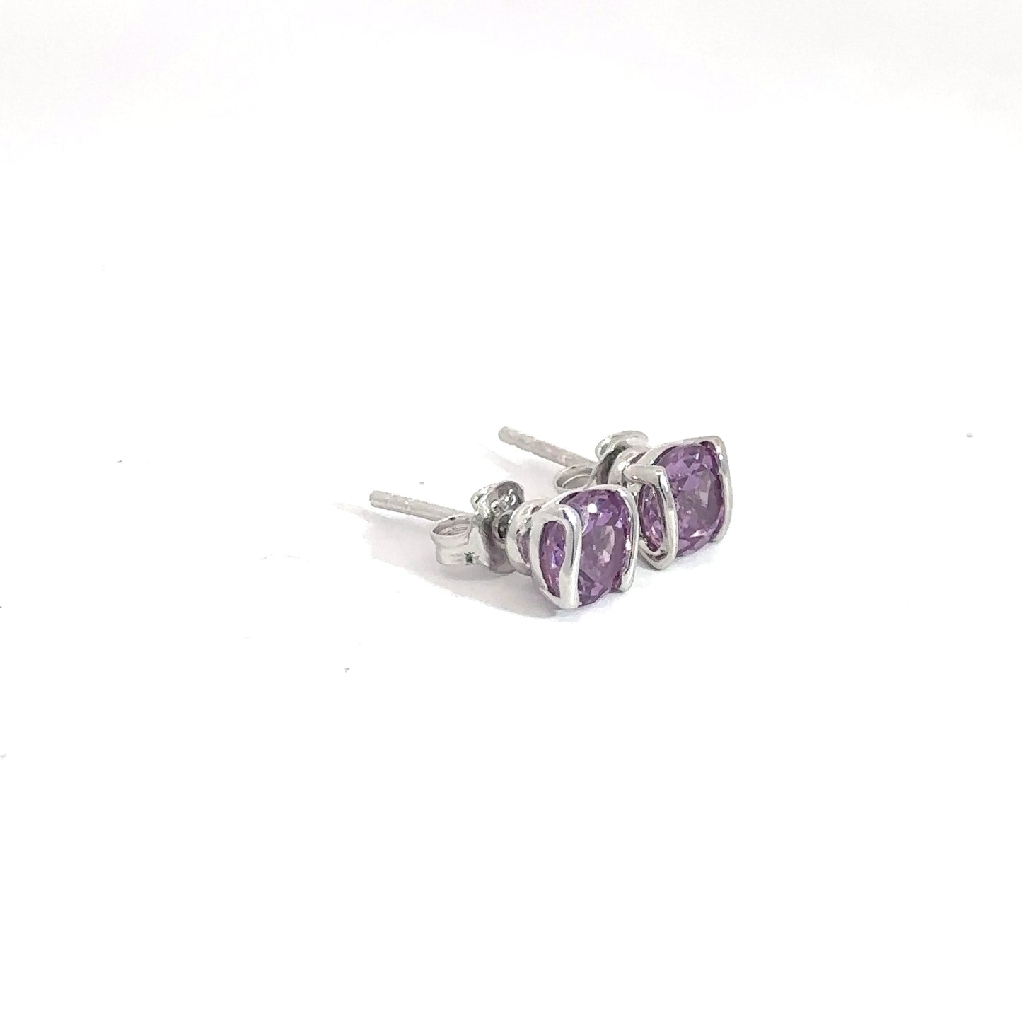 Sterling Silver Alexandrite Earrings