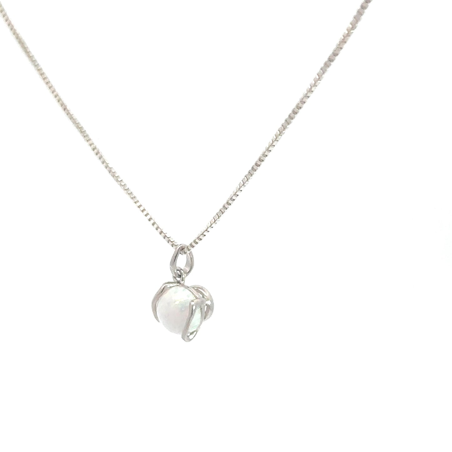 Sterling Silver Moonstone Pendant