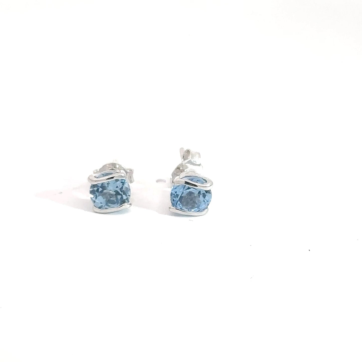 Sterling Silver Aquamarine Earrings