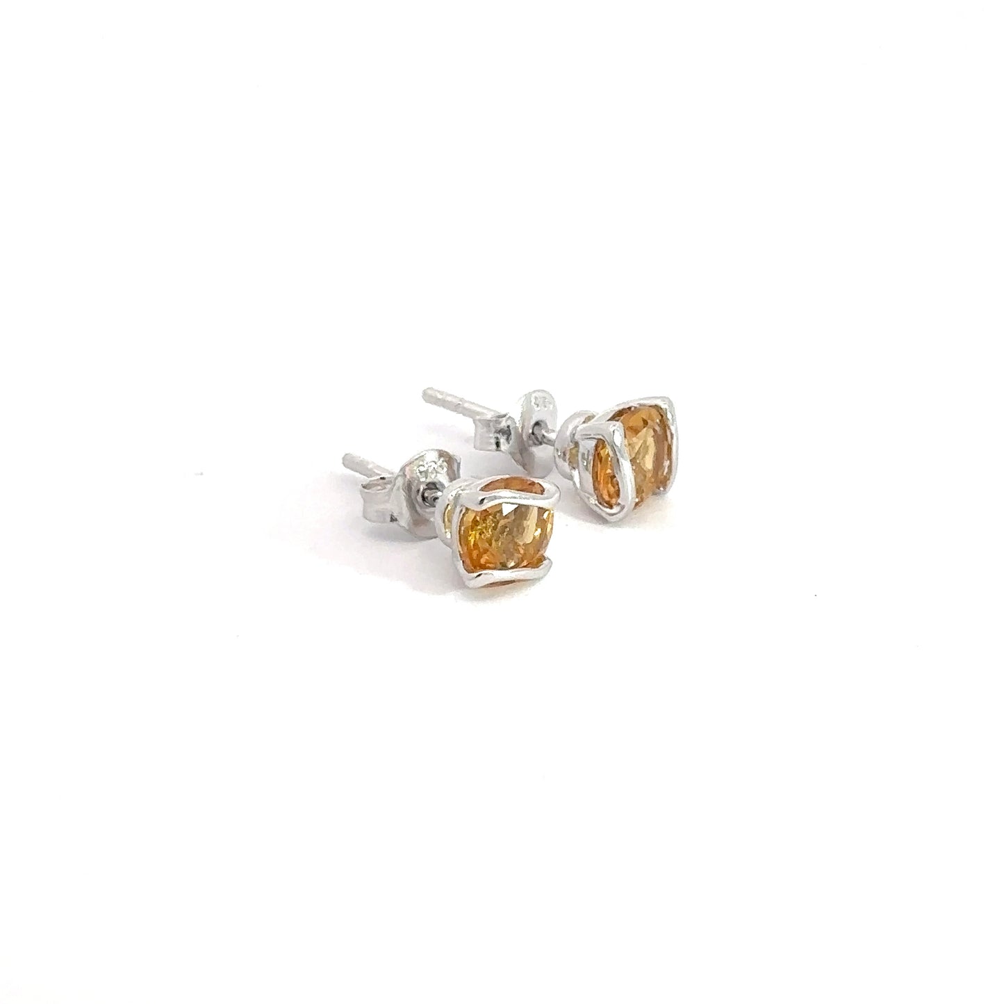 Sterling Silver Citrine Earrings