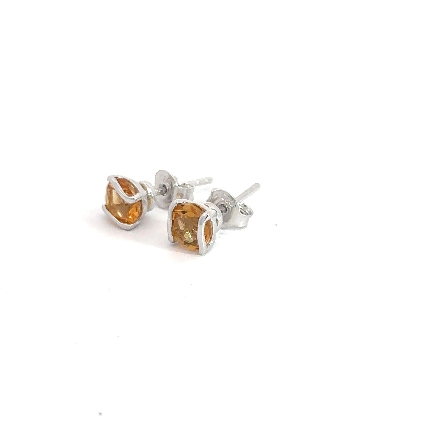 Sterling Silver Citrine Earrings