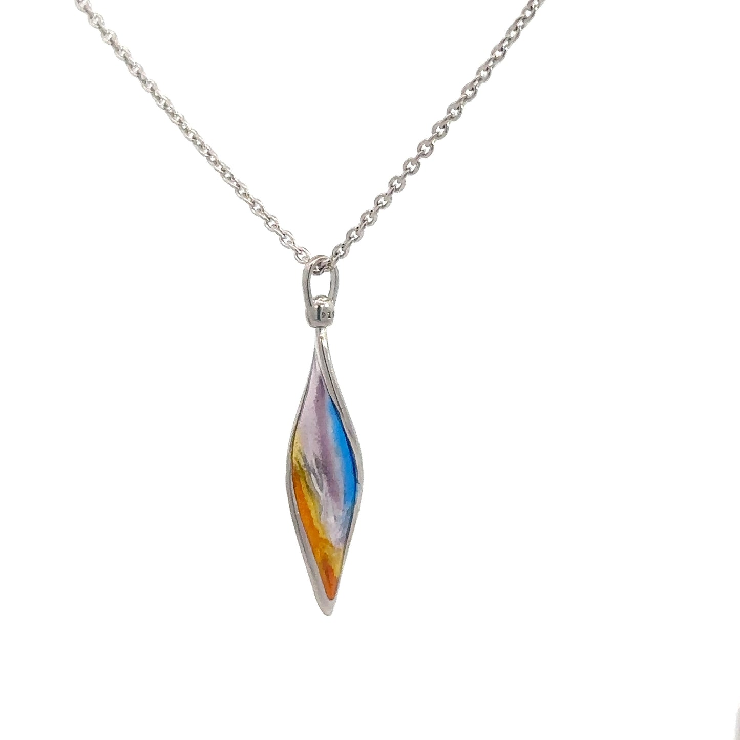 Sterling Silver Aurora Sunset Pendant