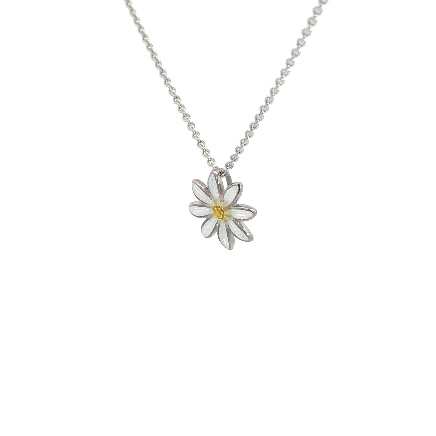 Sterling Silver Daisy Pendant