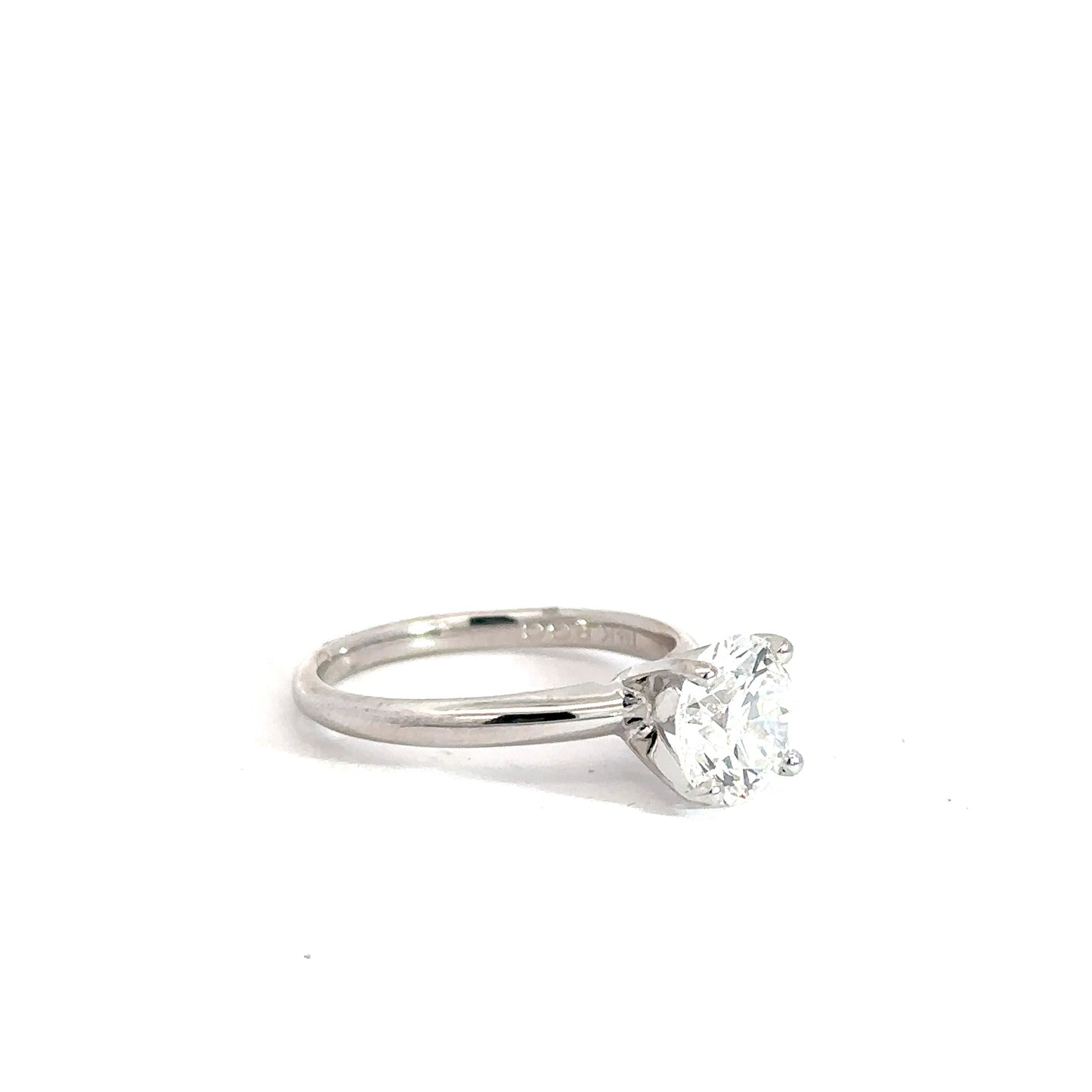 14k White Gold Lab Grown Diamond Solitaire 2cttw
