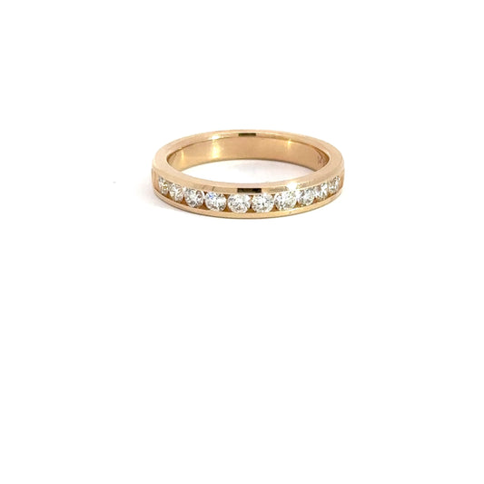 Lady's 14k Yellow Gold Diamond Ring