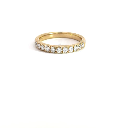 14k Yellow Gold .49cttw Band