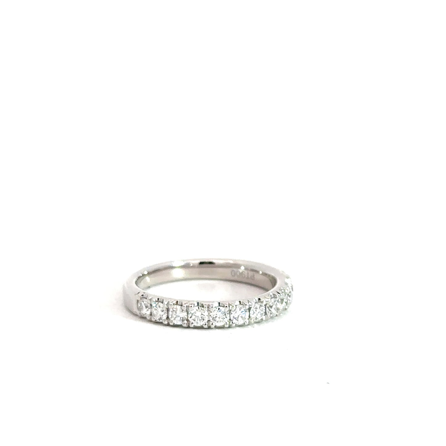 Platinum Diamond Ring .72cttw