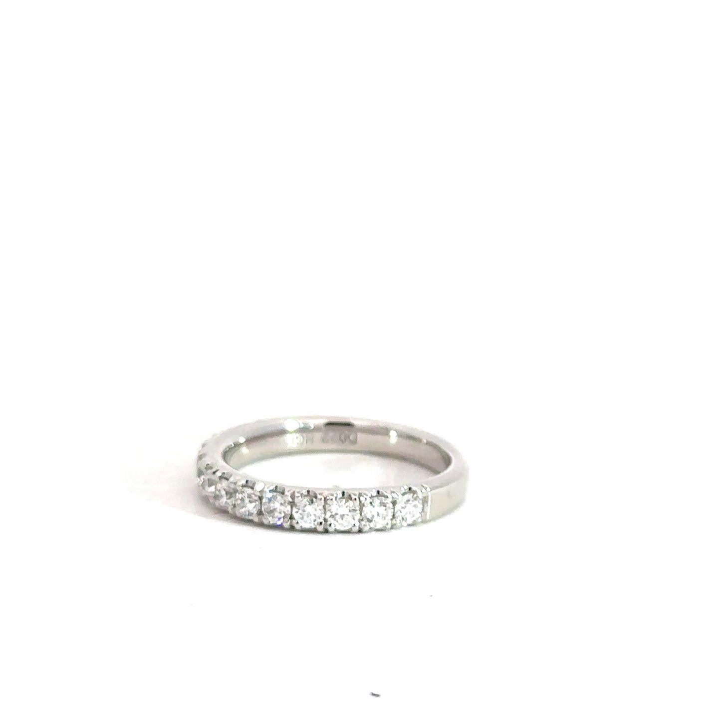 Platinum Diamond Ring .72cttw