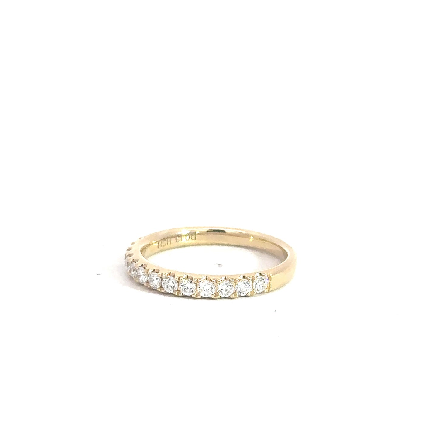 Lady's 14k Yellow Gold Diamond Band .43cttw