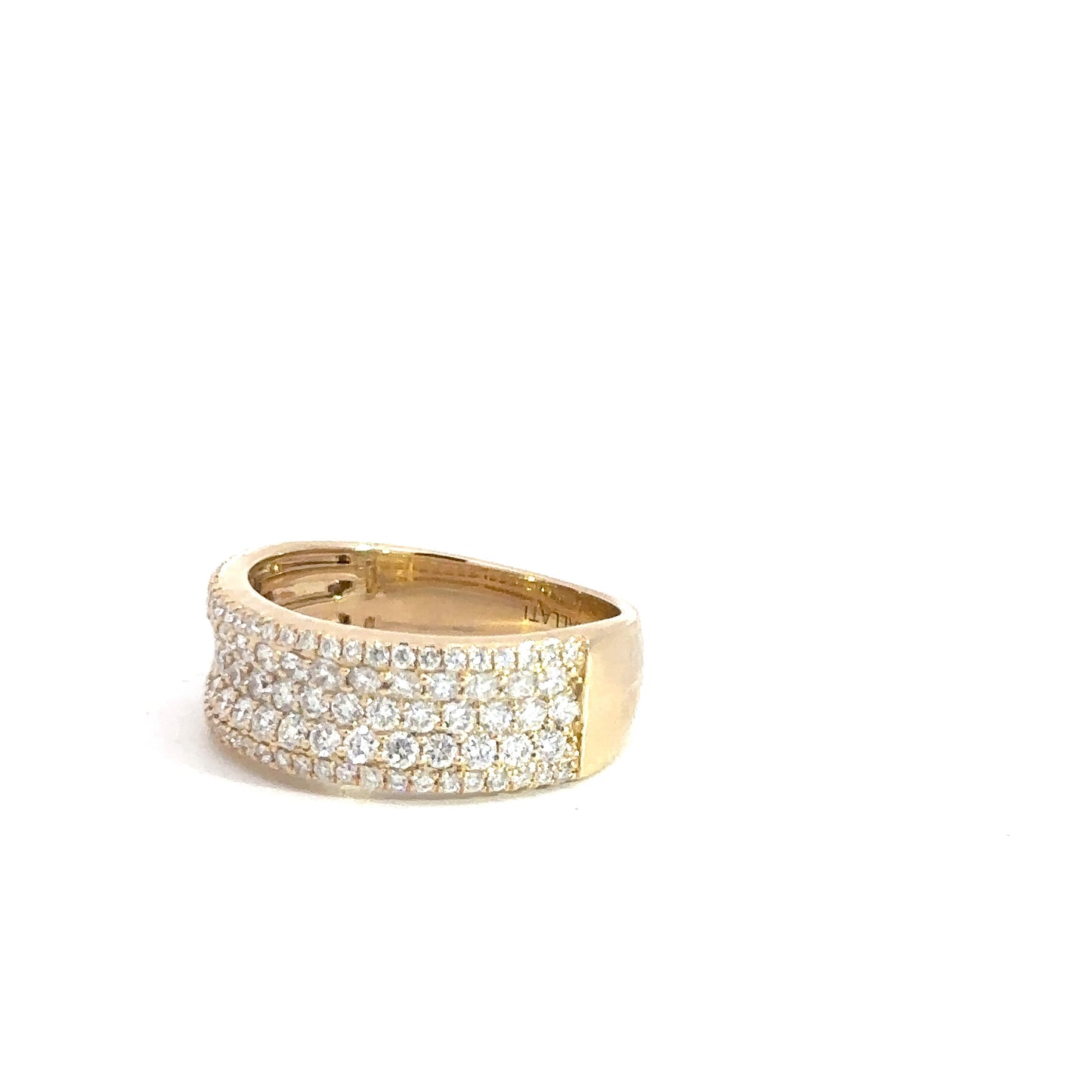 14k Yellow Gold Diamond Fashion Ring 1.50cttw