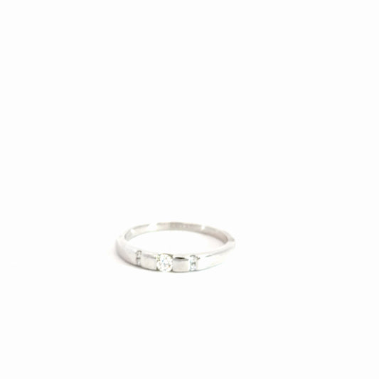 14k White Gold Diamond Fashion Ring 1/4cttw