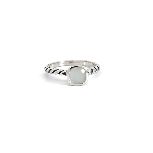 Sterling Silver Moonstone Ring