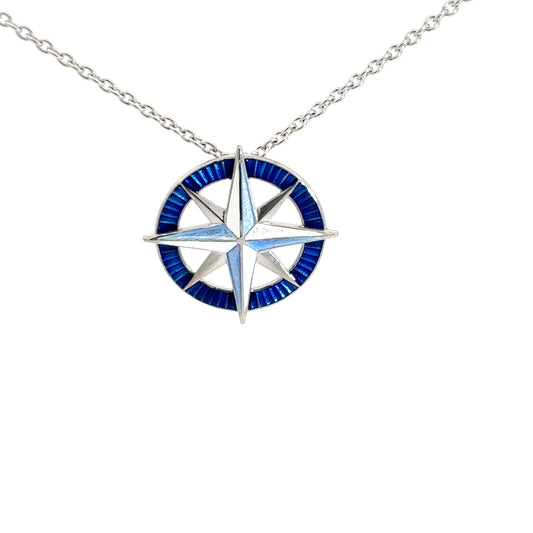 Sterling Silver Compass