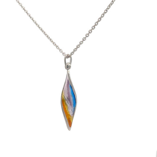 Sterling Silver Aurora Sunset Pendant