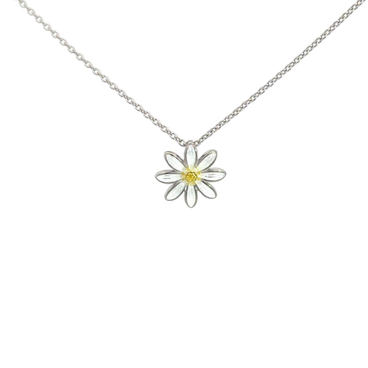 Sterling Silver Daisy Pendant