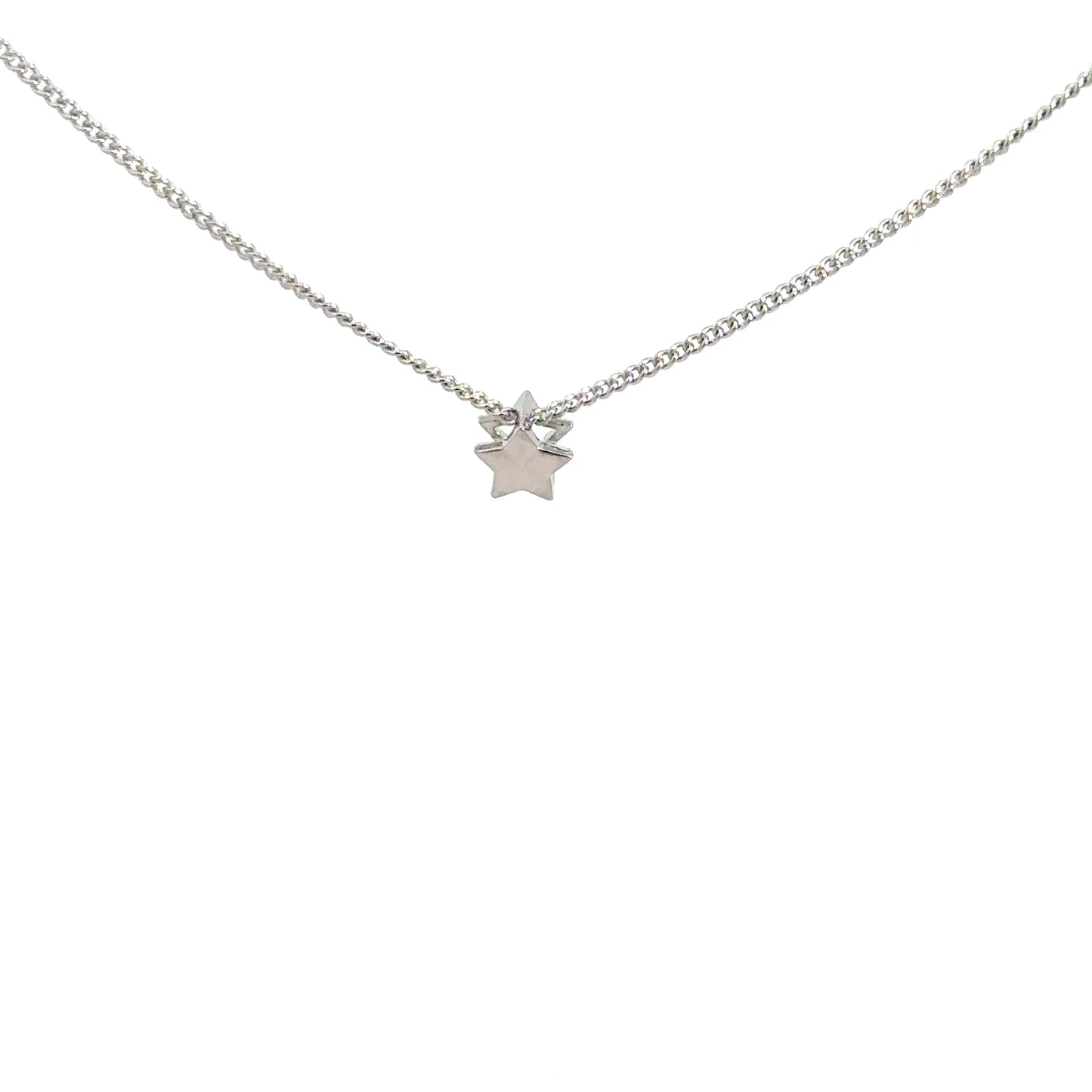 Sterling Silver Star Pendant