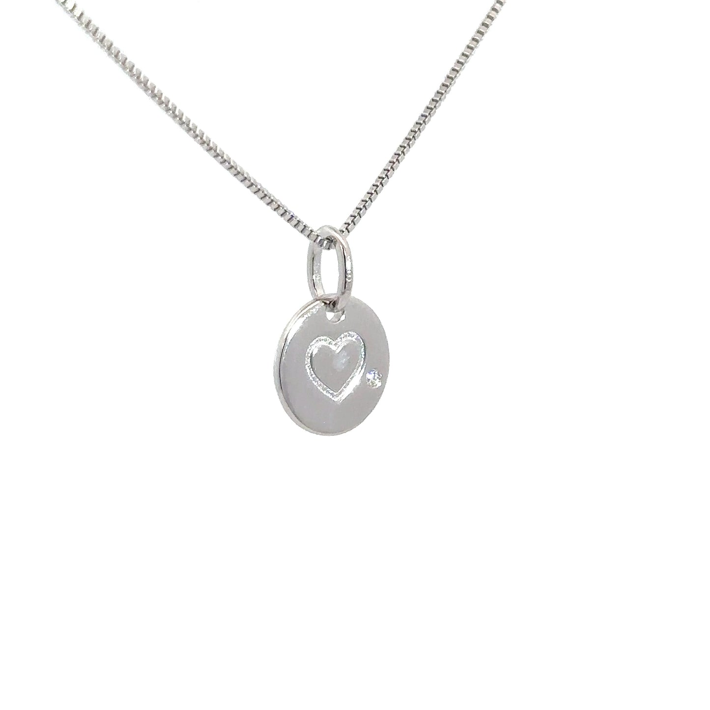 Sterling Silver Heart Pendant