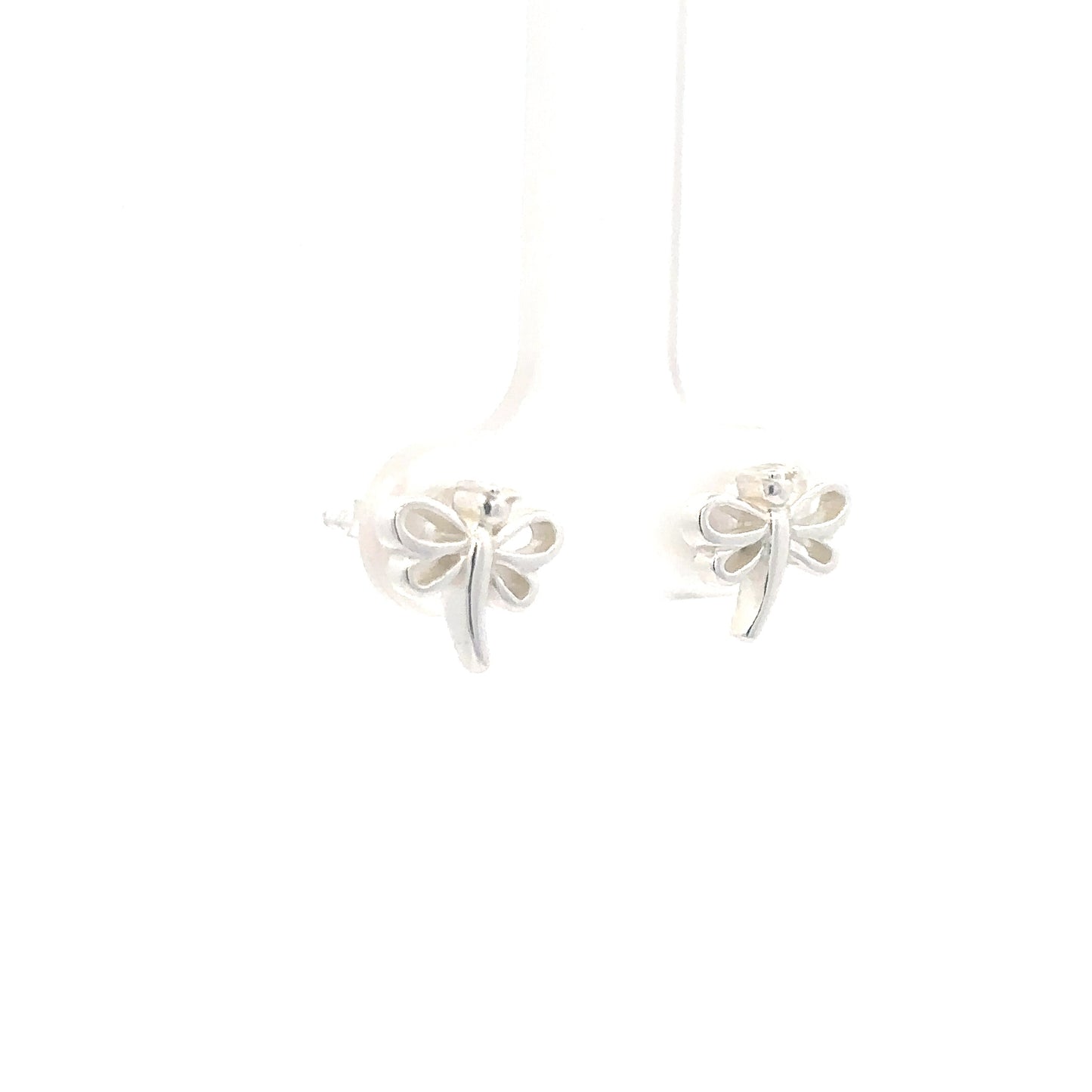 Sterling Silver Dragonfly Earrings