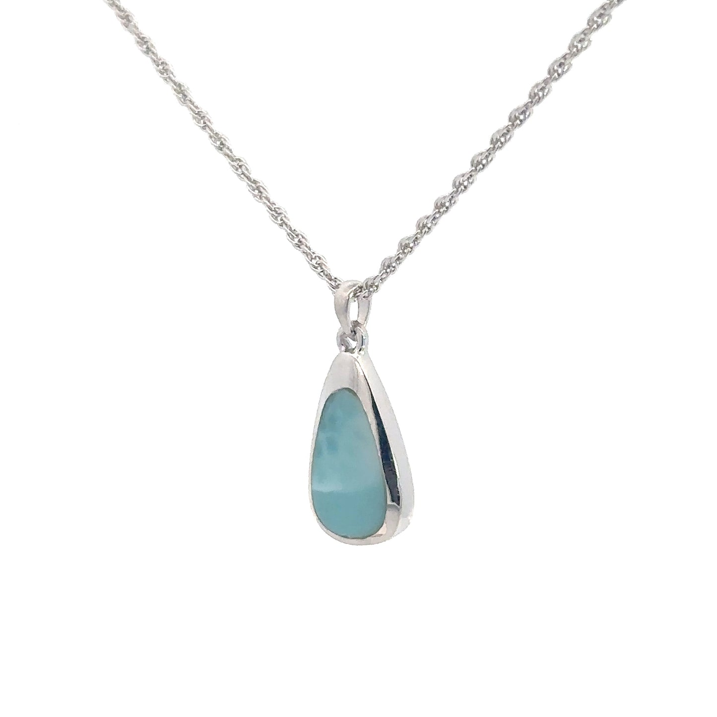Sterling Silver Larimar Pendant