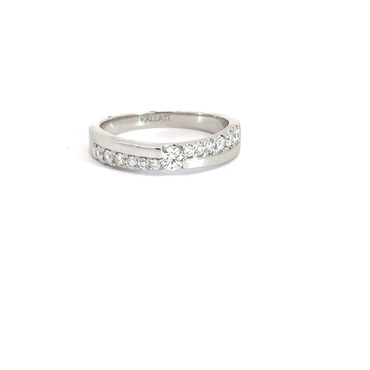 14k White Gold .50cttw Ring