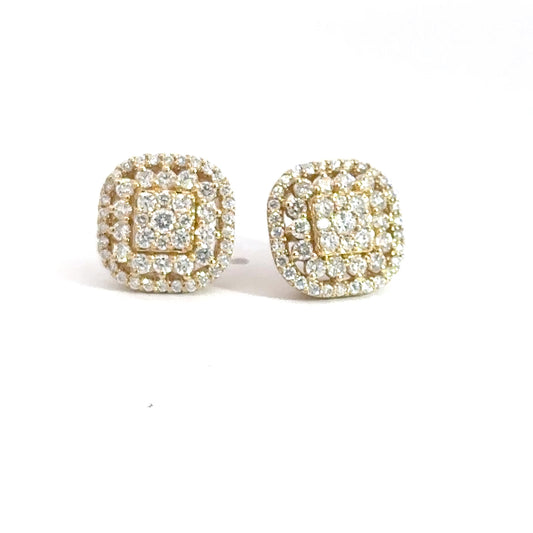 yg dia clust earrings