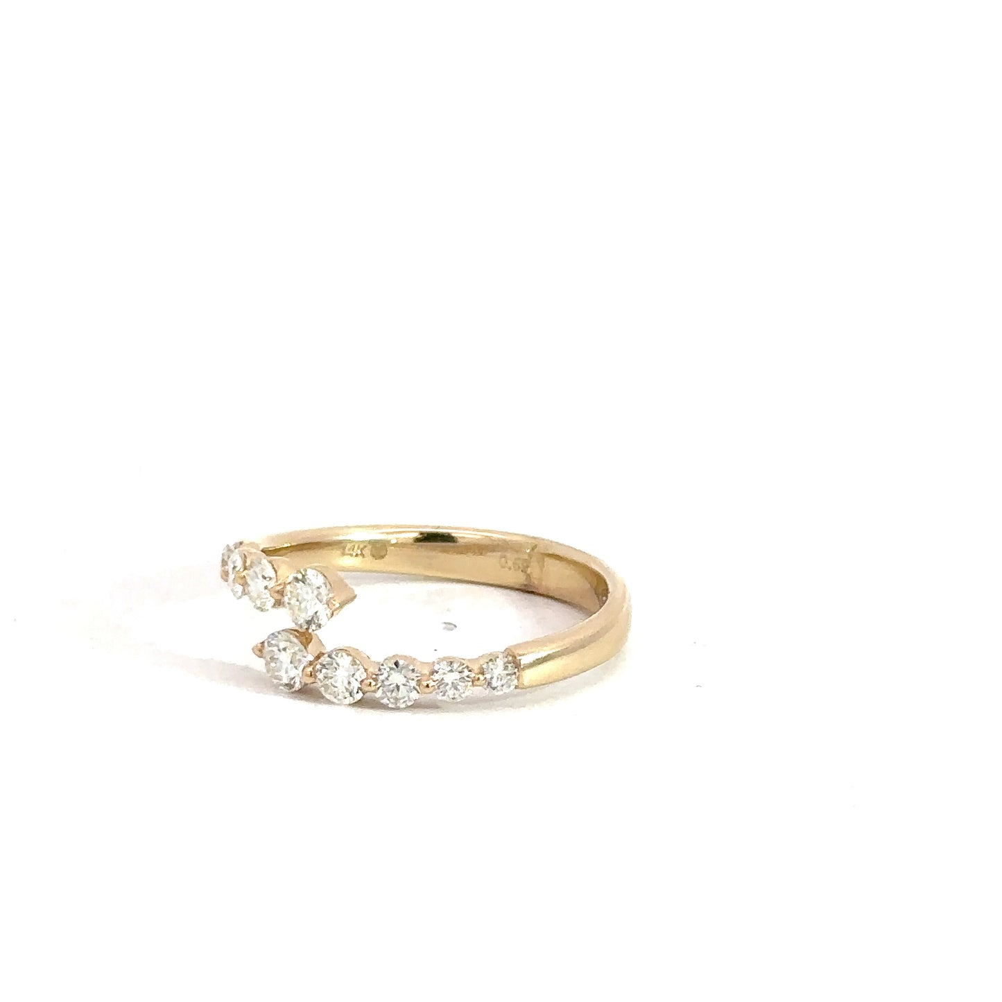 14k Yellow Gold Diamond Fashion Ring .69cttw